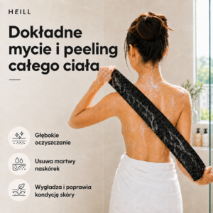 HEILL Antybakteryjny ręcznik peelingujący
