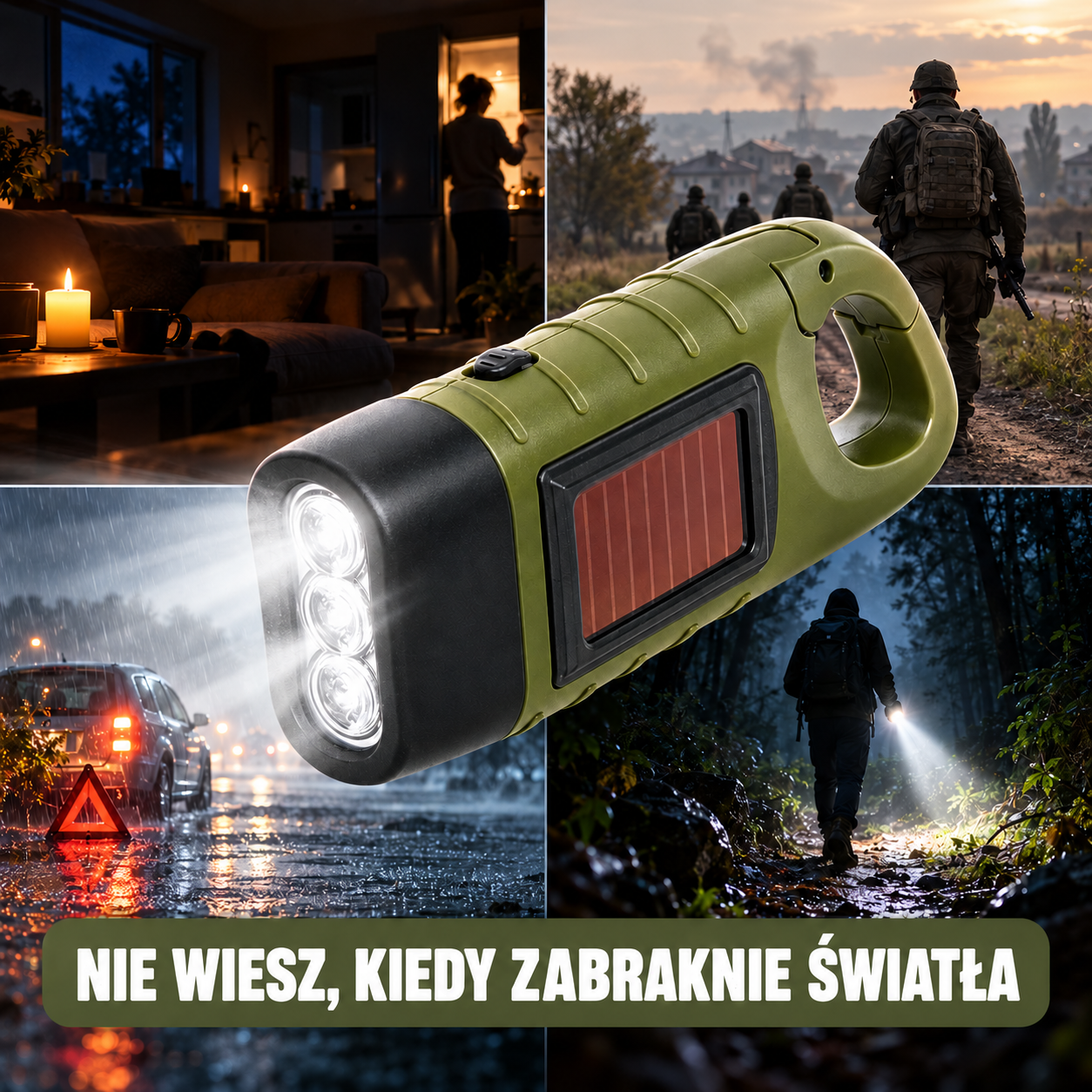Niezależne Światło w sytuacjach awaryjnych